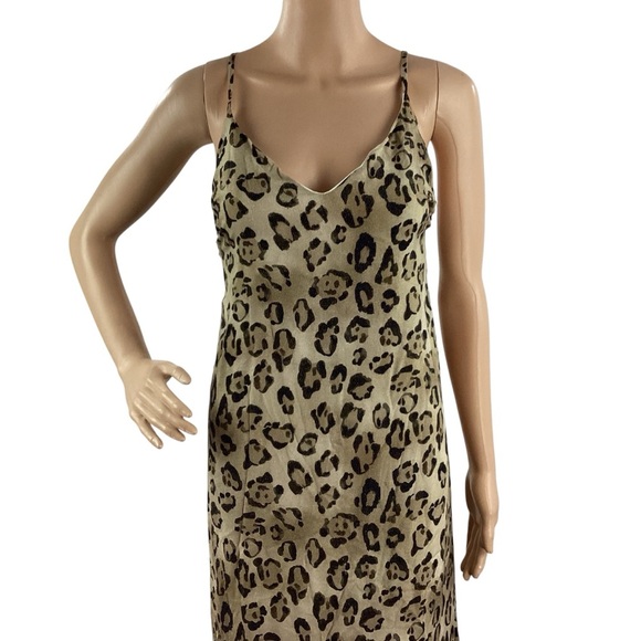 PQ Swim Amelia Slip Dress Leopard Print XS/S - Picture 2 of 7